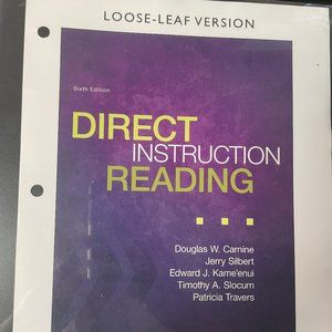Direct Instruction Reading - Sixth Edition - Pearson